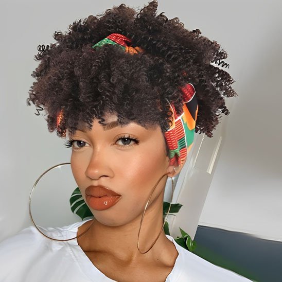 Perruque afro 