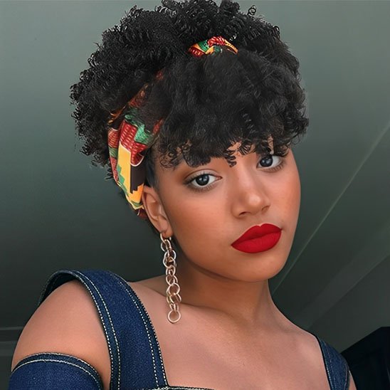Perruque afro 