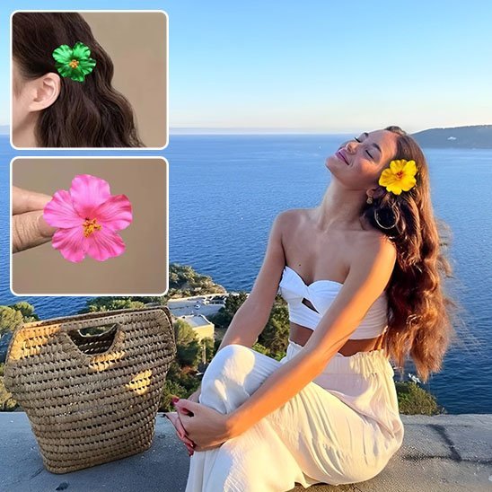 pince à cheveux fleur | Élégance - Découvre ton style