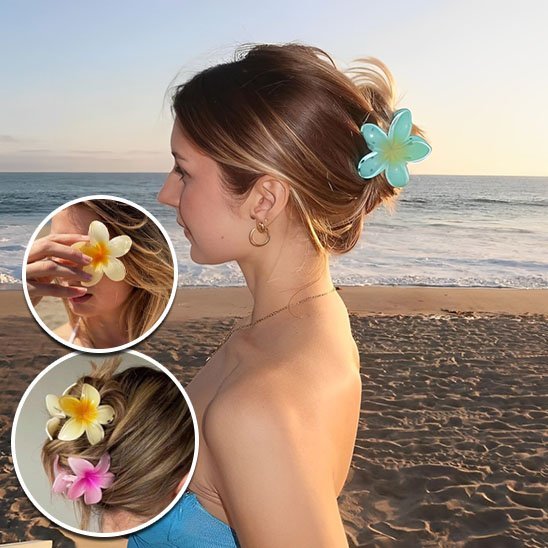 pince à cheveux fleur | Élégance Romantique - Découvre ton style