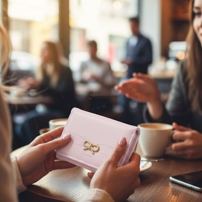 Portefeuille Élégant | Cuir Premium - Féminité Boutique
