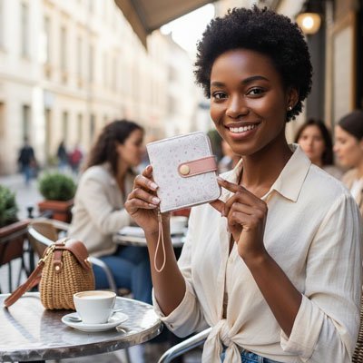 Portefeuille femme élégant | Organisation Parfaite - Féminité Boutique