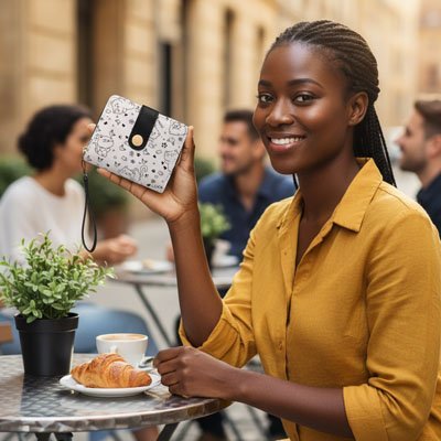 Portefeuille femme élégant | Organisation Parfaite - Féminité Boutique